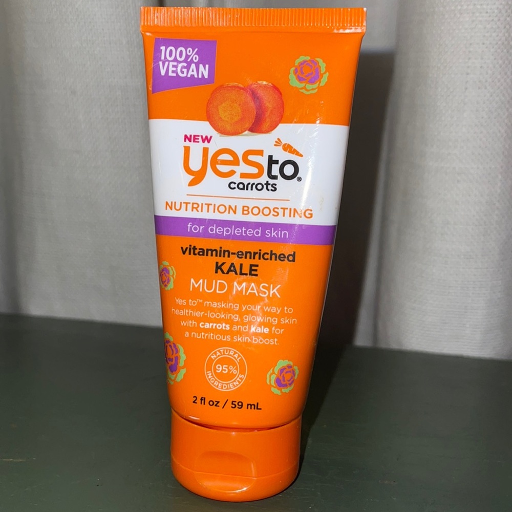 Yes to carrot mud mask